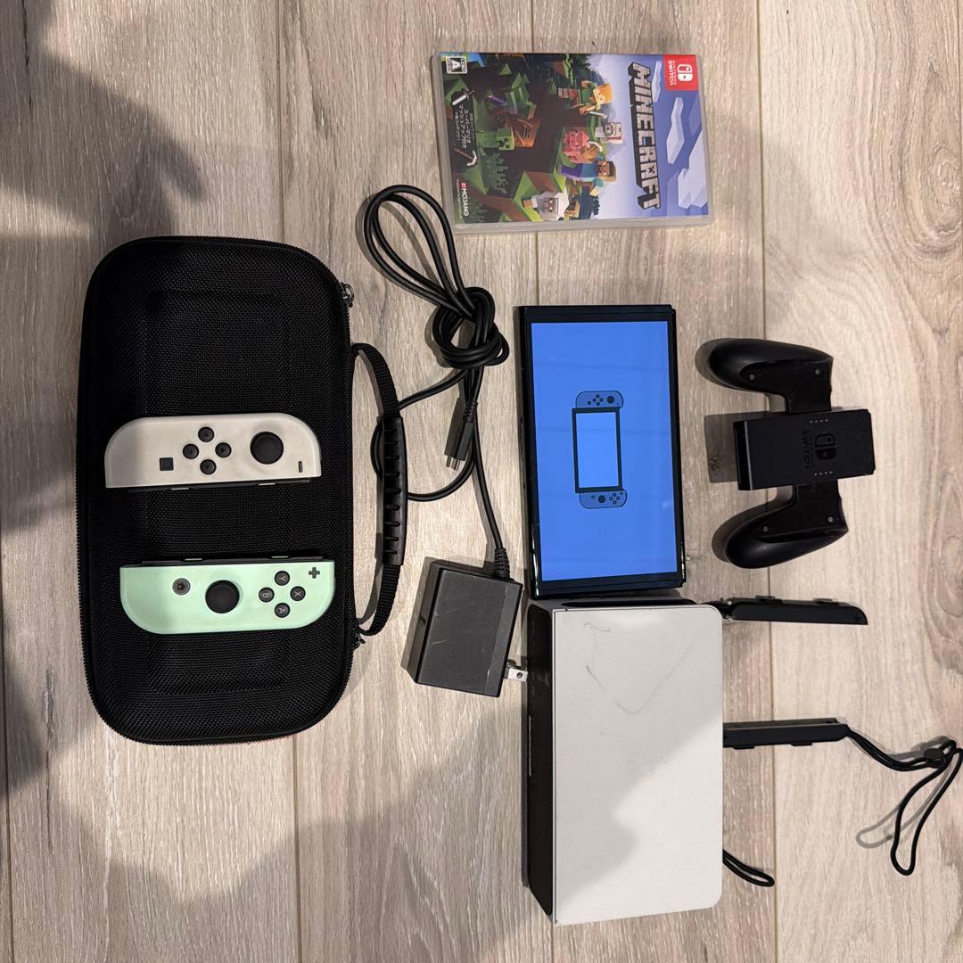 Nintendo Switch 本体 Joy-Con マイクラ付き