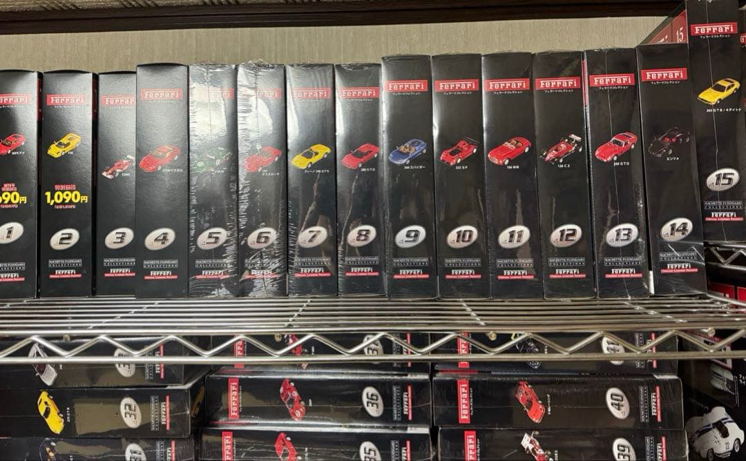 【未開封品】Ferrari フェラーリコレクション　105台全巻セット