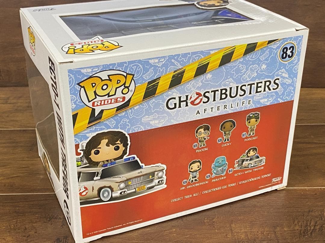 ゴーストバスターズ フィギュア ECTO-1 トレヴァー FUNKO POP