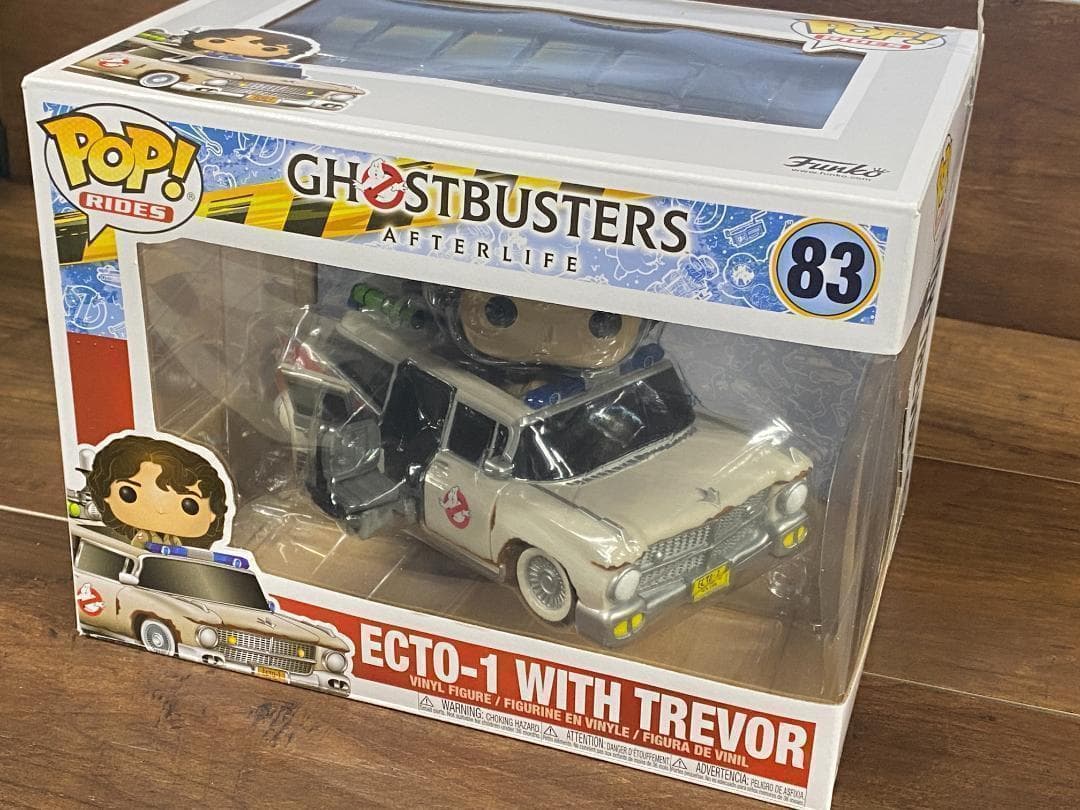 ゴーストバスターズ フィギュア ECTO-1 トレヴァー FUNKO POP
