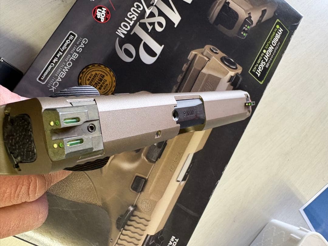 東京マルイM&P9タンカラーガスブローバック