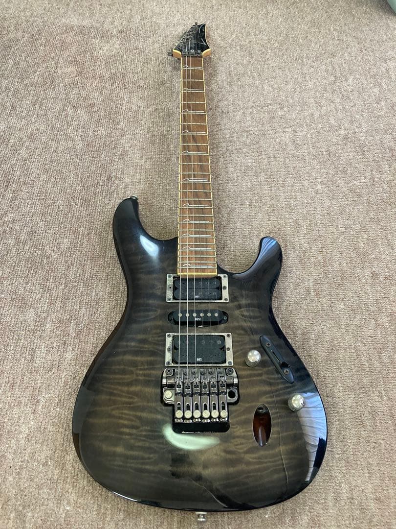 Ibanez S570DXQM エレキギター　ソフトケース付き