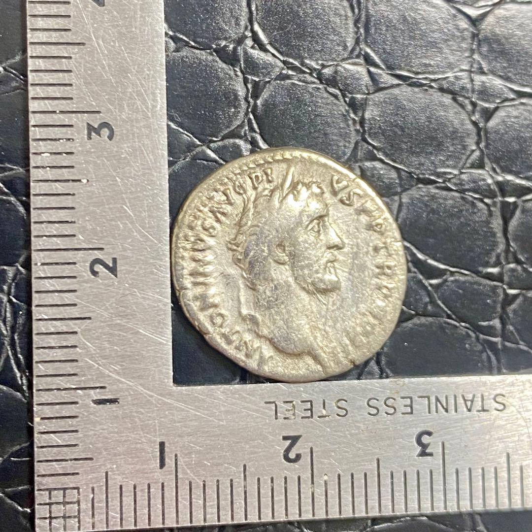 ローマ帝国 アントニヌス・ピウス デナリウス銀貨