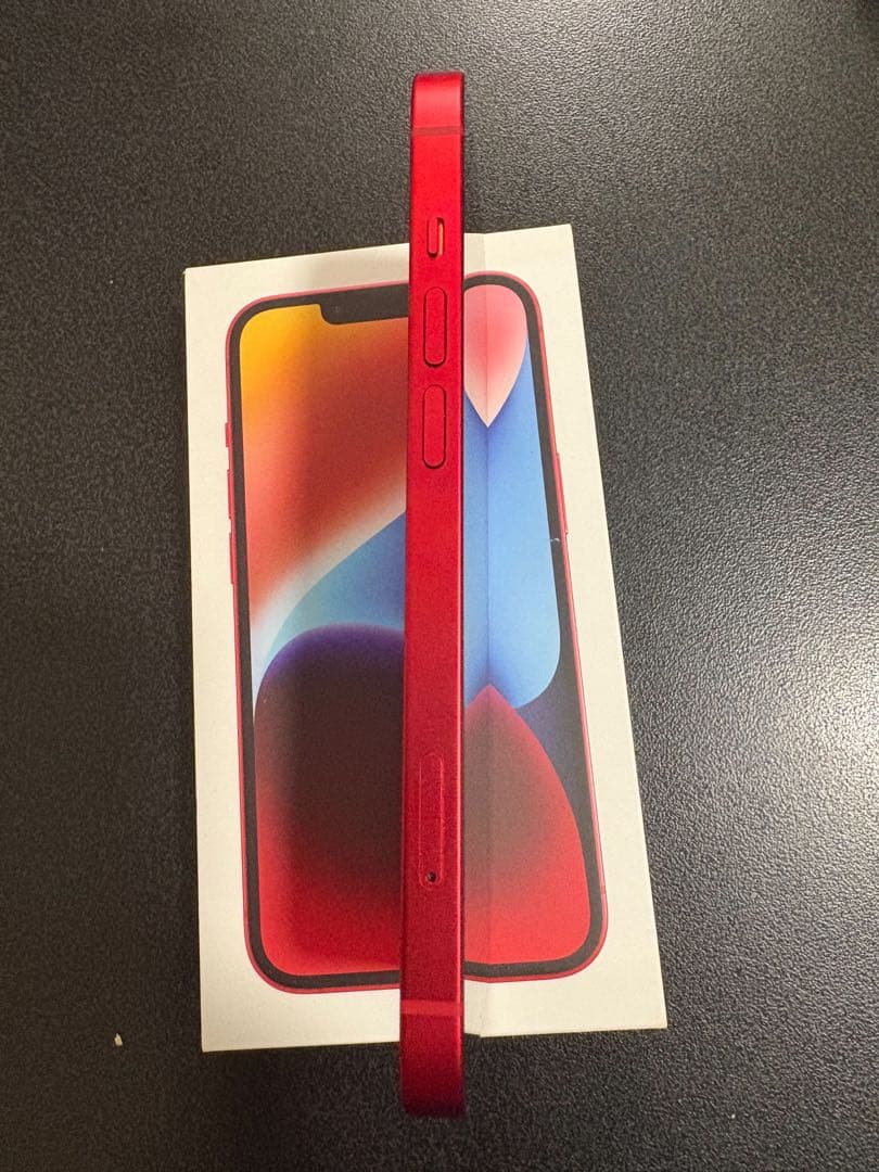 Apple iPhone14 256GB レッド ピン付き