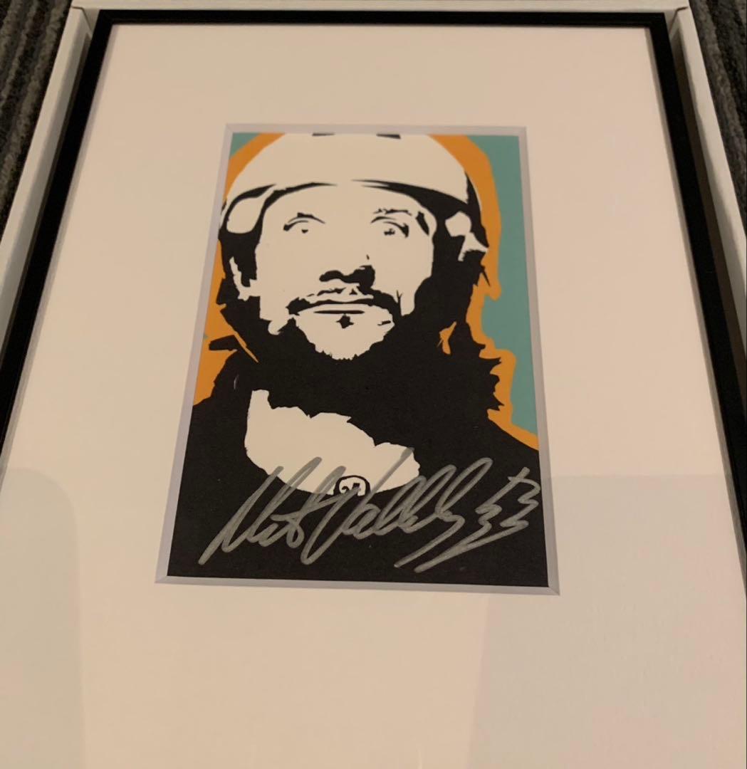 真作 非売品 Mike vallely マイクヴァレリー シルクスクリーン