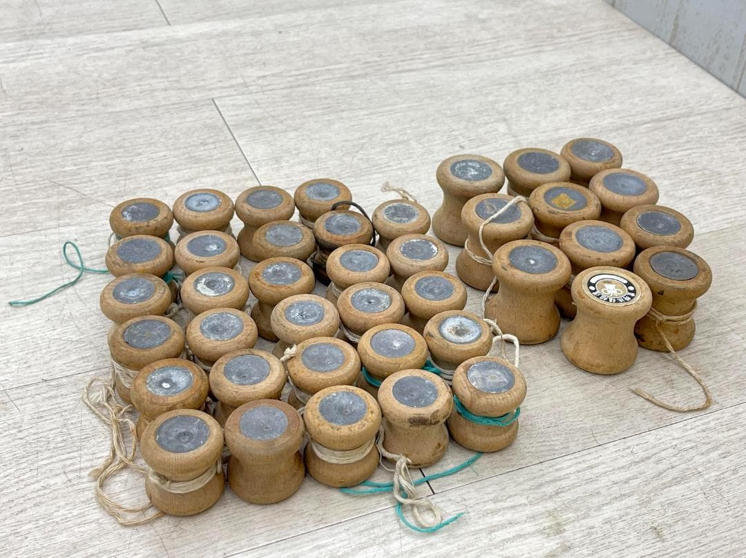 組玉 組紐道具 大小 40個 まとめて 豊縄流組紐道 錘 おもり玉