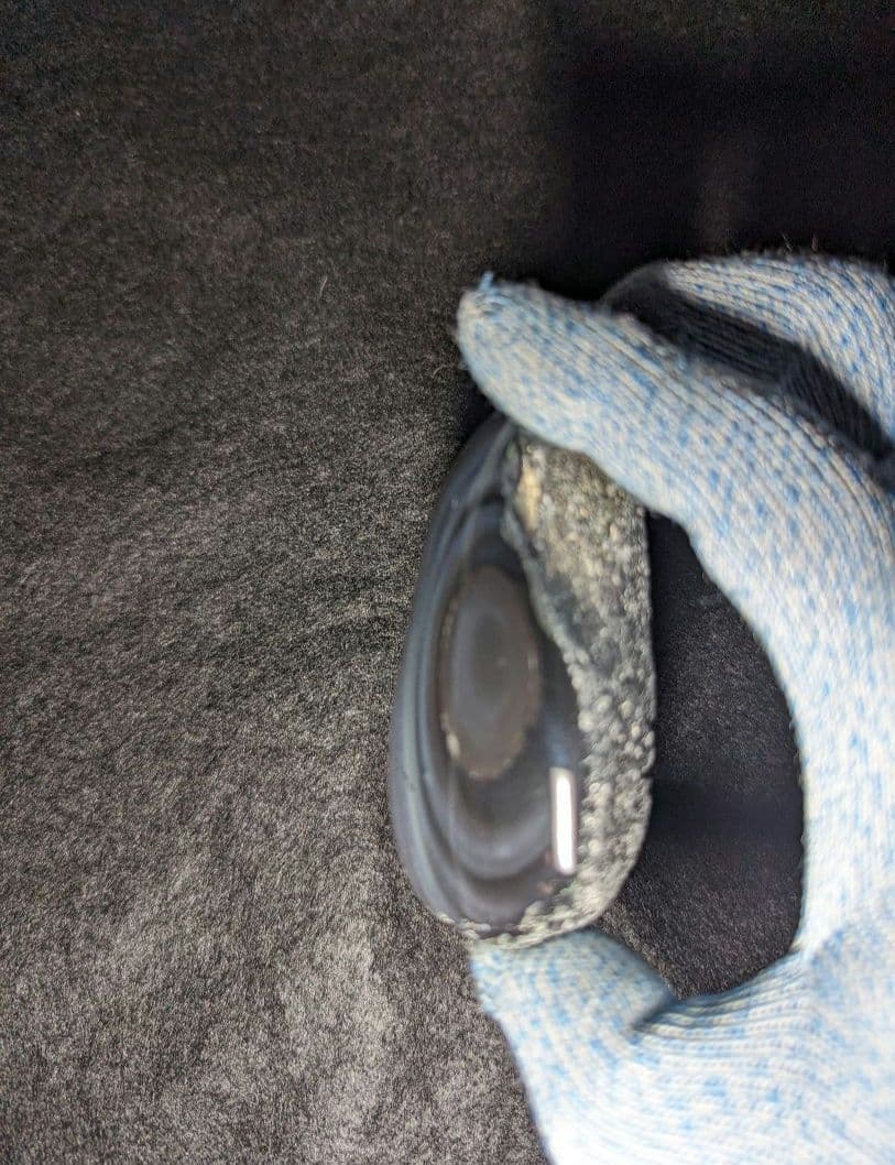 【研磨品】十勝石玲瓏　北海道産レインボーオブシディアン　十勝石　玲瓏石