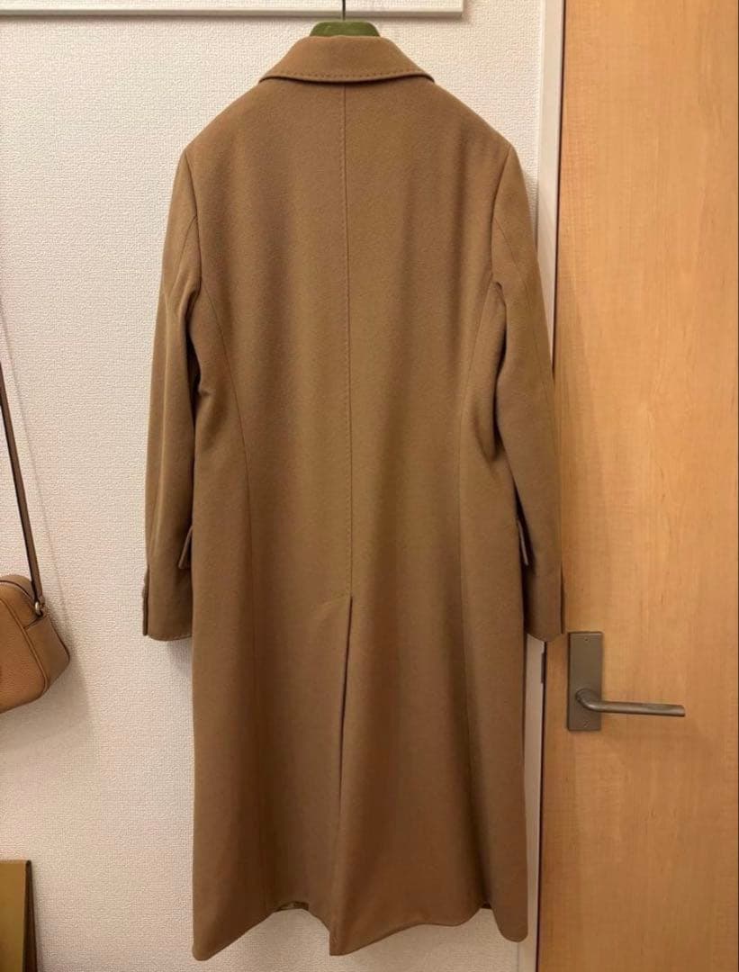 極美品 Max Mara ベージュ チェスターコート 40