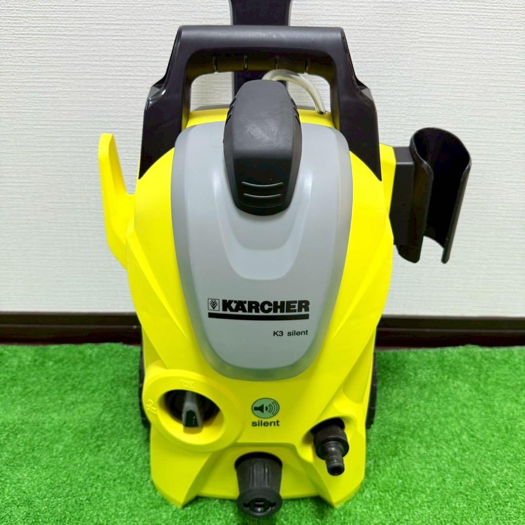 K3 サイレントベランダ 50Hz 静音 高圧洗浄機 別売りブラシ付属
