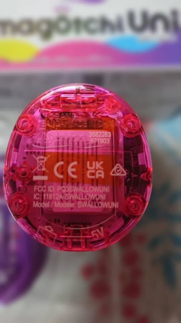 たまごっちユニ紫とたまごっちコネクションのセット