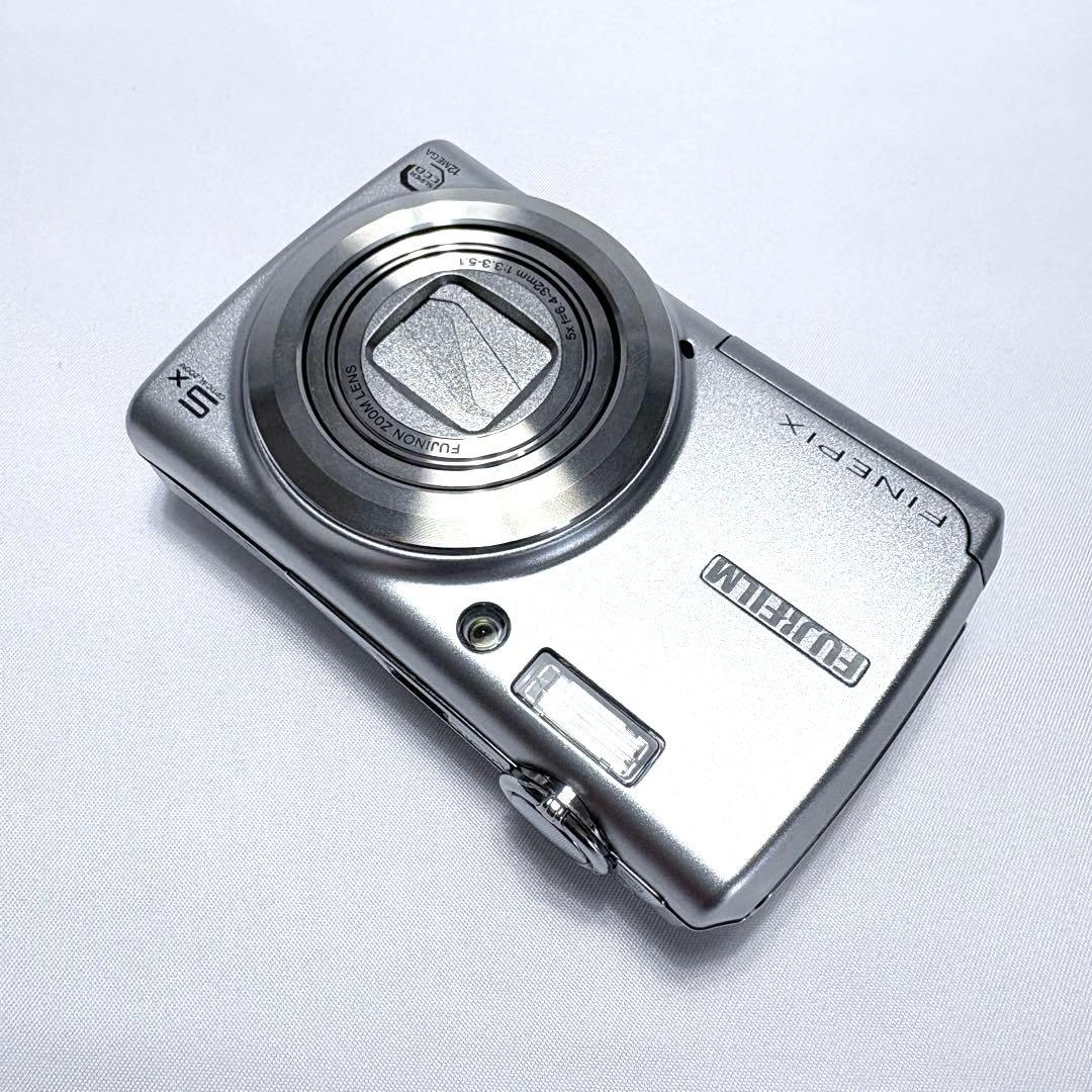 【美品】FUJIFILM FinePix F100fd シルバー 箱 説明書付き
