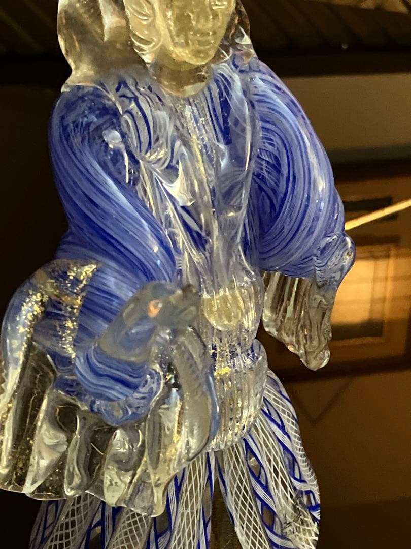 Murano Ballarin ムラーノガラス 金箔入り