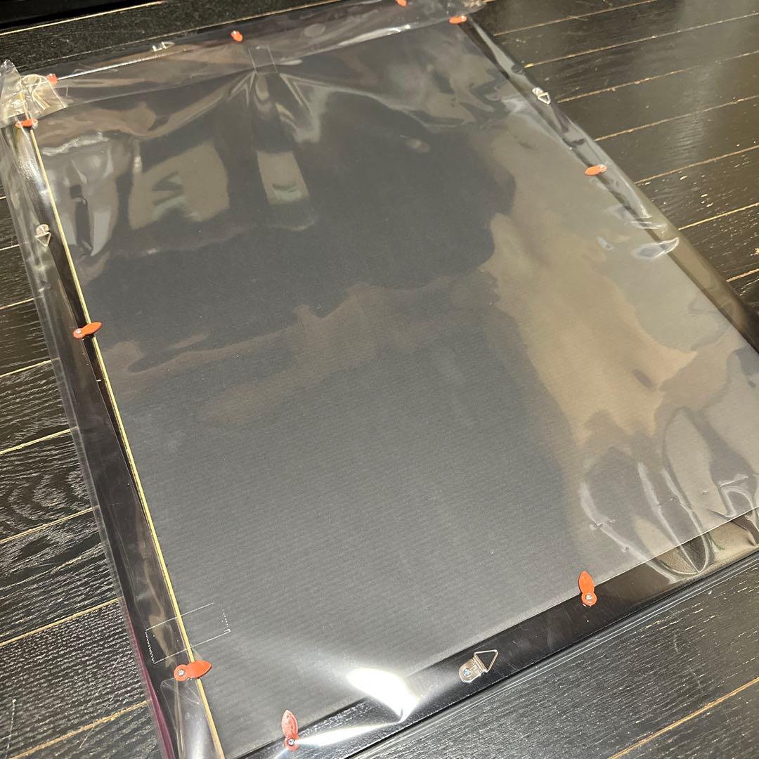 中森明菜　A2サイズ　カレンダー　ポスター　新品額装付き　パープル