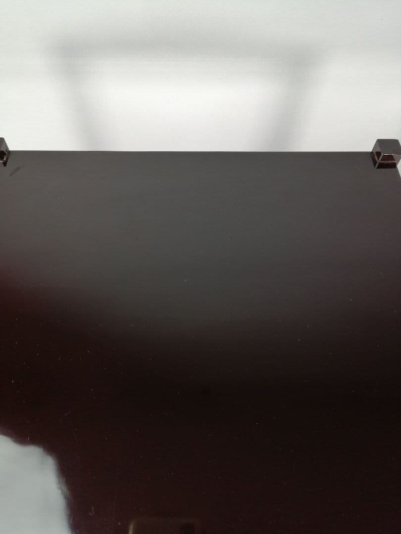 【茶道具】塗師長完作　直斎好み矢筈棚　武者小路千家　官休庵　茶棚　棚542