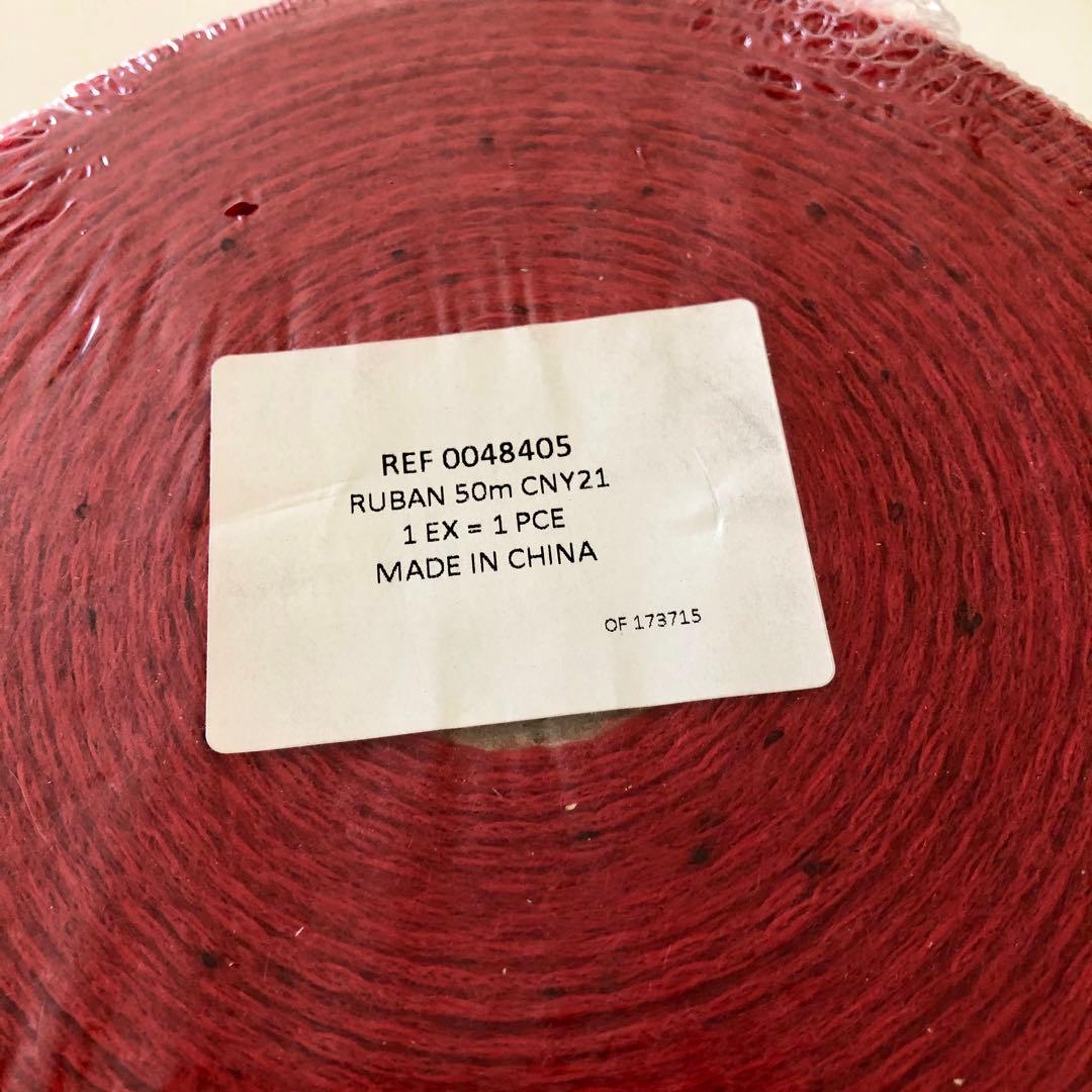 シャネル　ラッピングリボン　1ロール50メートル　2021ニューイヤー限定