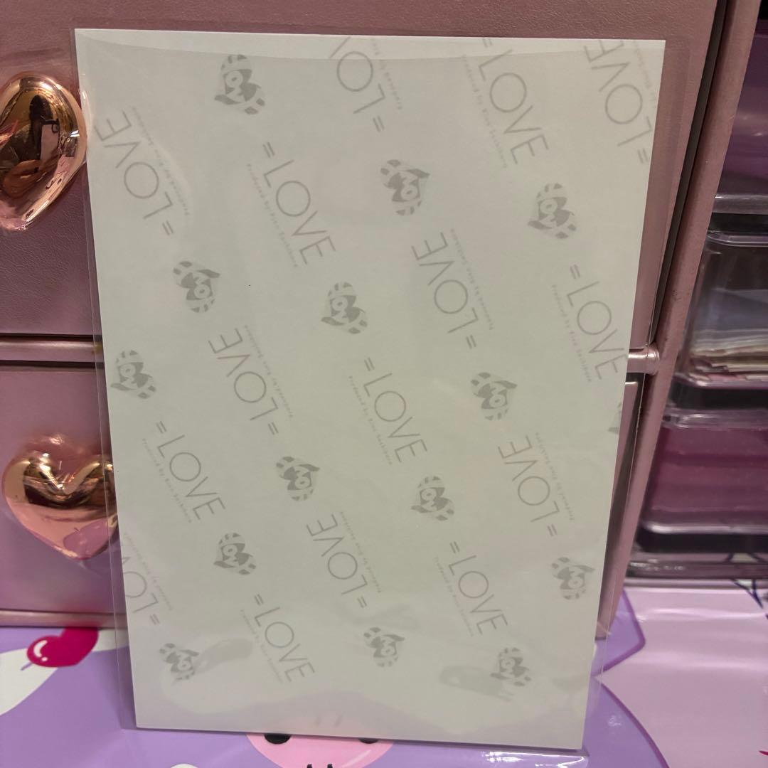 ＝LOVE 木漏れ日メゾフォルテ 野口衣織 直筆 チュウ