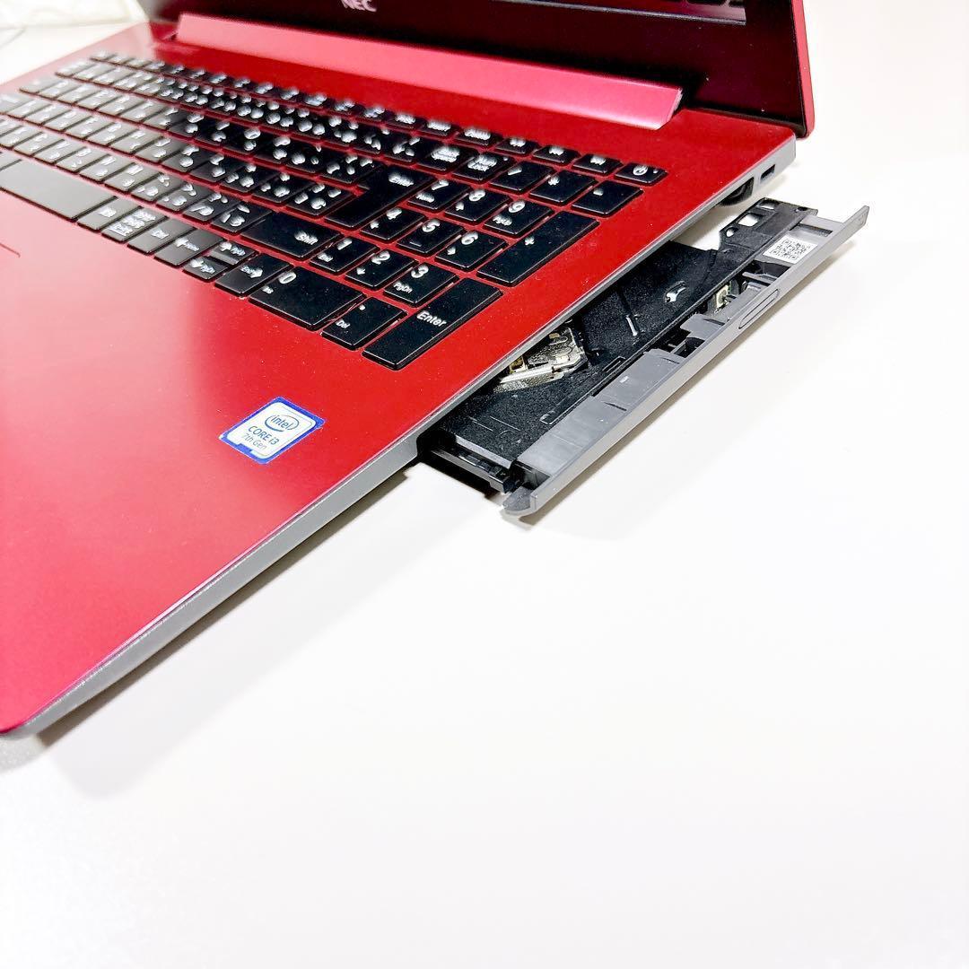 美品！✨快適SSD メモリ8GB カメラ付き 第7世代 ノートパソコン NEC