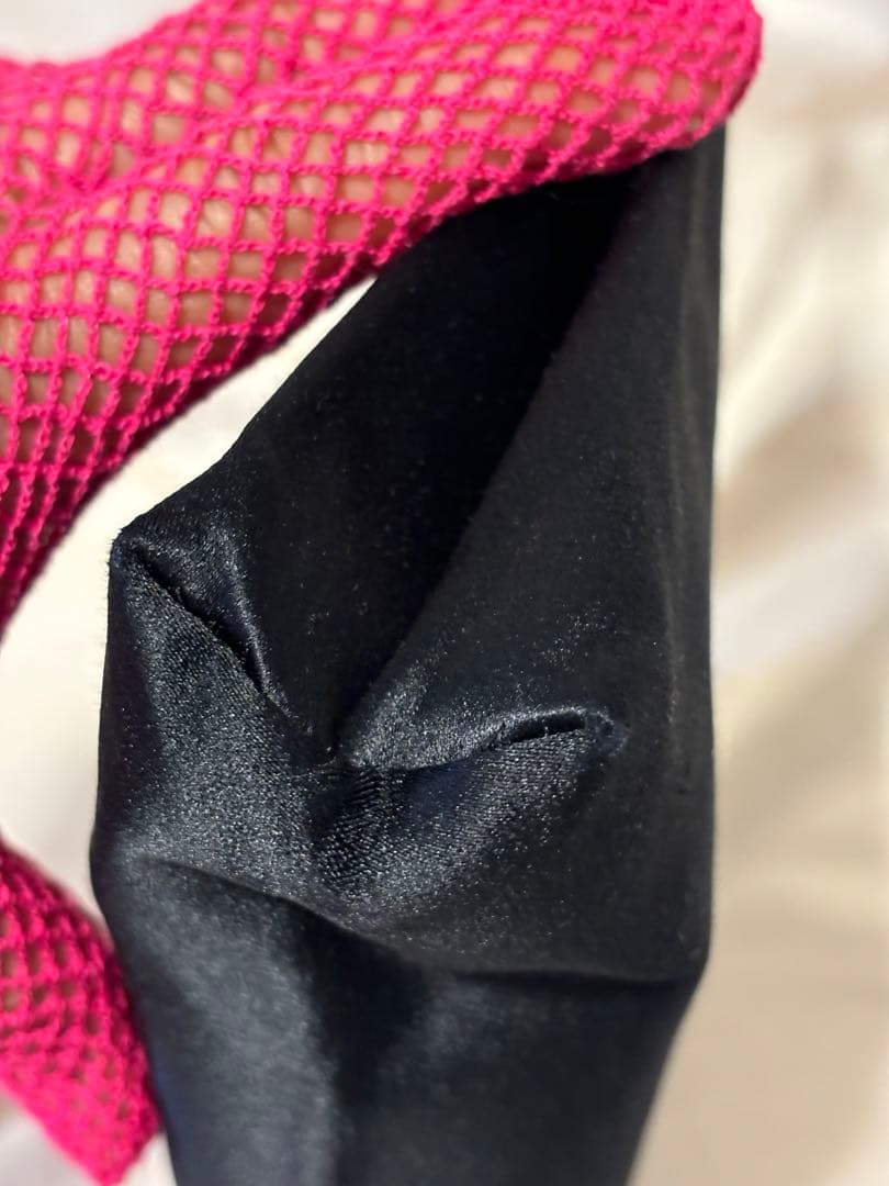 美品 ‼️GUCCI グッチ 黒 サテン　ゴールド金具 パーティーバッグ ‼️