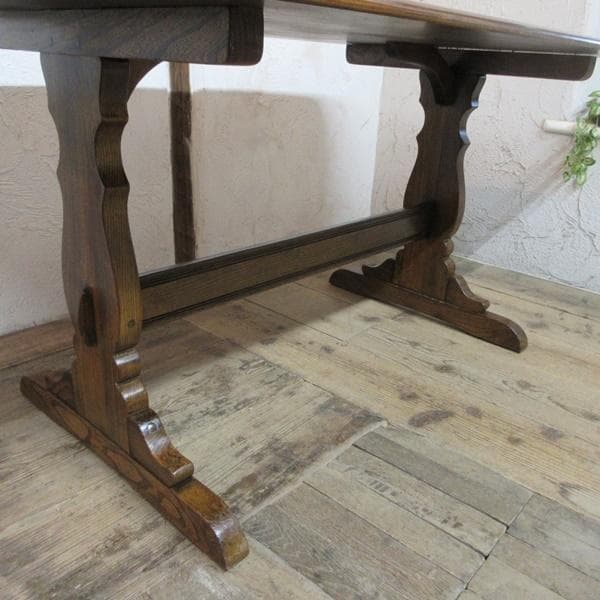 イギリス アンティーク 家具 ダイニングテーブル リフェクトリー 6000e