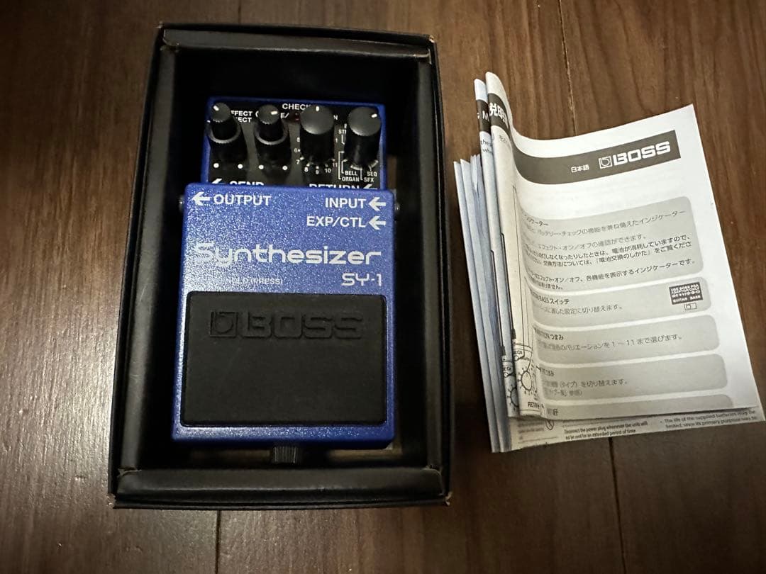 オ*ー様 BOSS SY-1 シンセサイザーエフェクター 箱&説明書付き