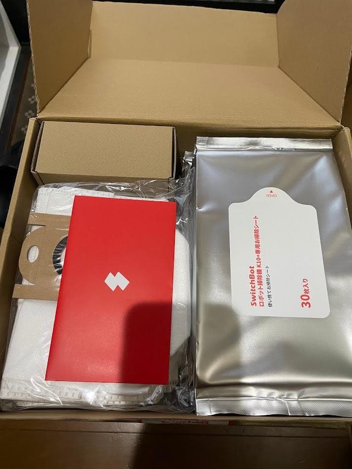新品　K10+　1年分アクセサリー付属　Switchbot ロボット掃除機