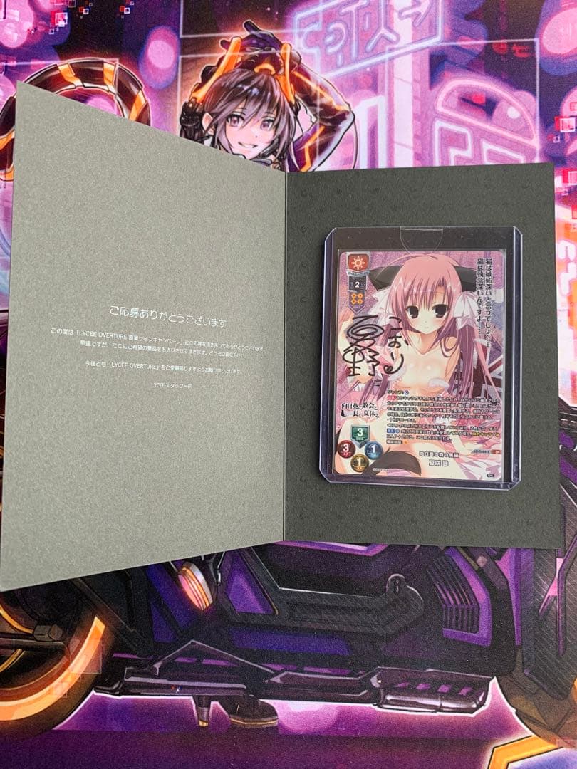 lycee 夏咲詠　直筆サイン　ケロQ・枕　夏野こおり　リセ