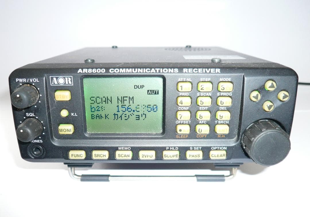 石*斎様 AOR AR-8600 Mark2 広帯域受信機