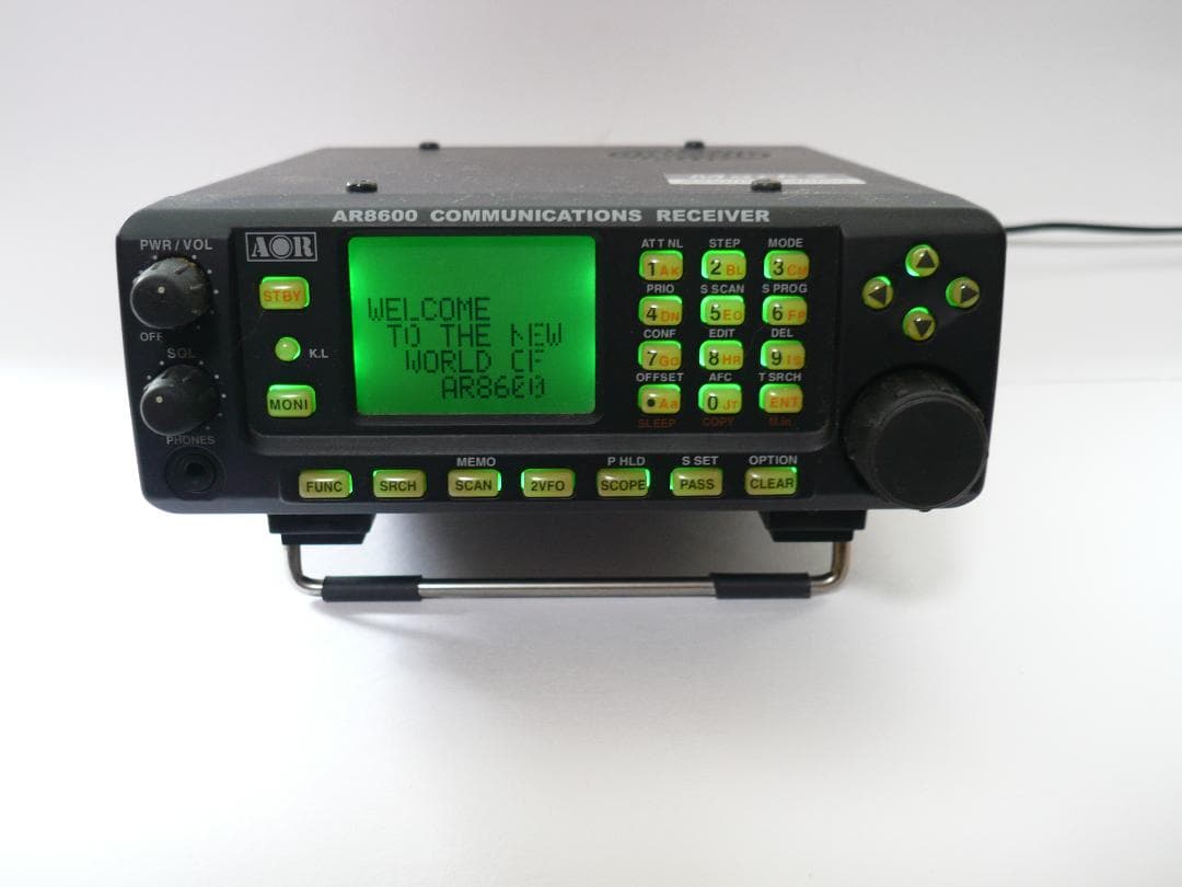 石*斎様 AOR AR-8600 Mark2 広帯域受信機