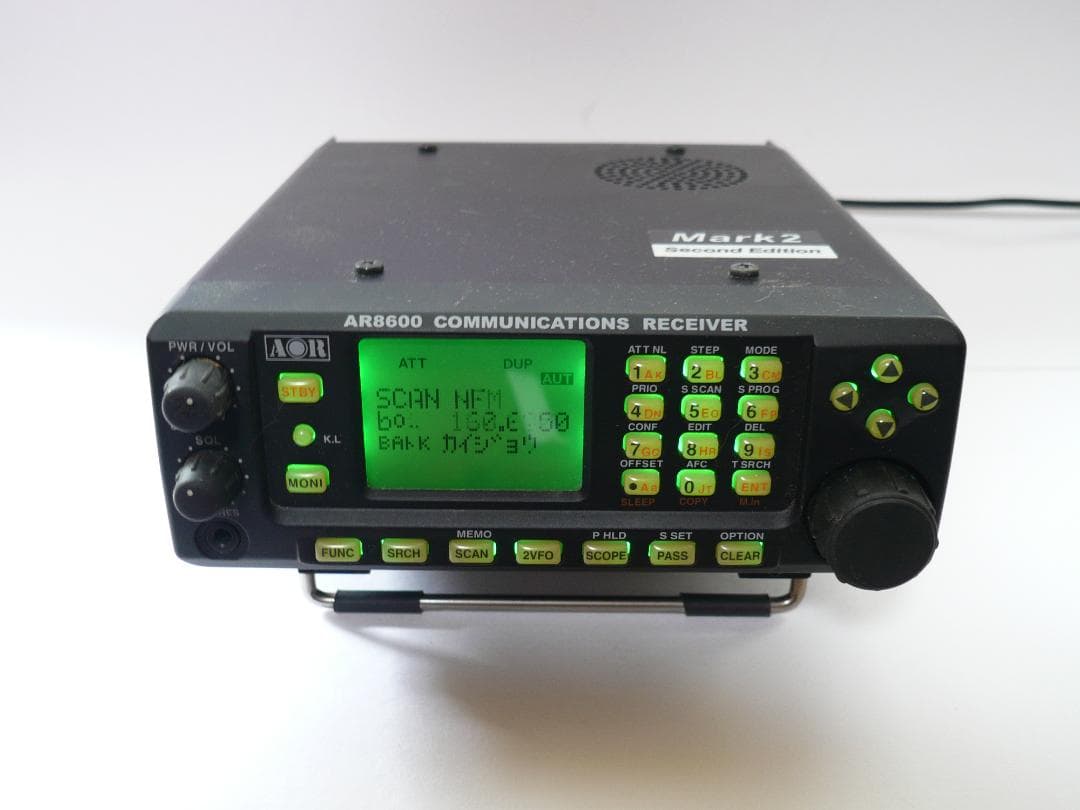 石*斎様 AOR AR-8600 Mark2 広帯域受信機