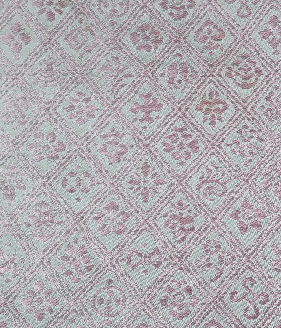 茶道具 古帛紗 入子菱 吉祥文緞子 袋師 13代 土田 半四郎 友湖 新品