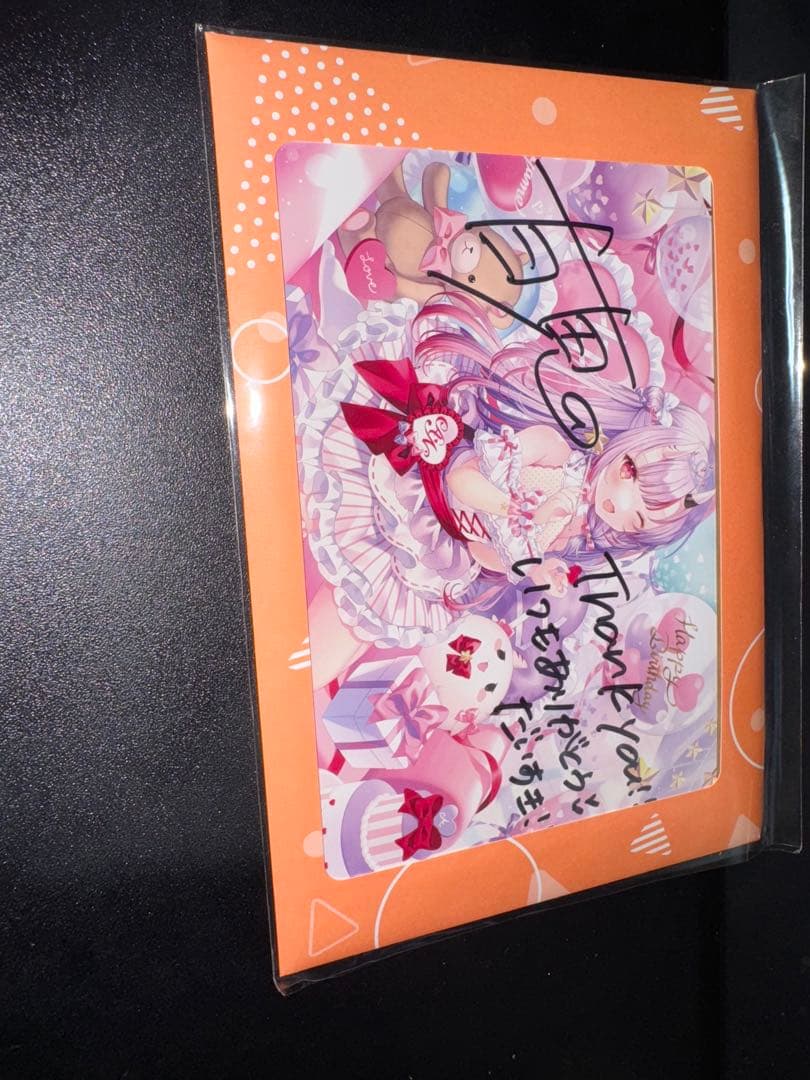 百鬼あやめ 誕生日記念2021 ポストカード及びマウスパッド