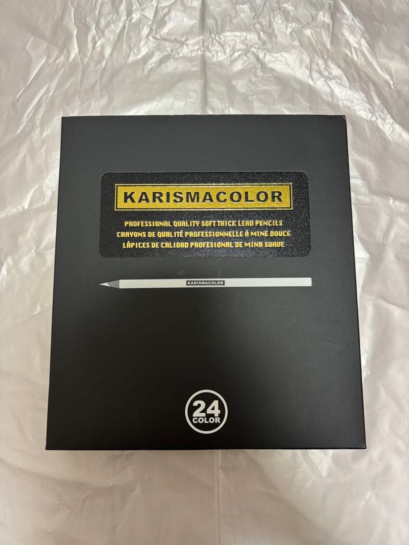 未使用！カリスマカラー 色鉛筆 24色