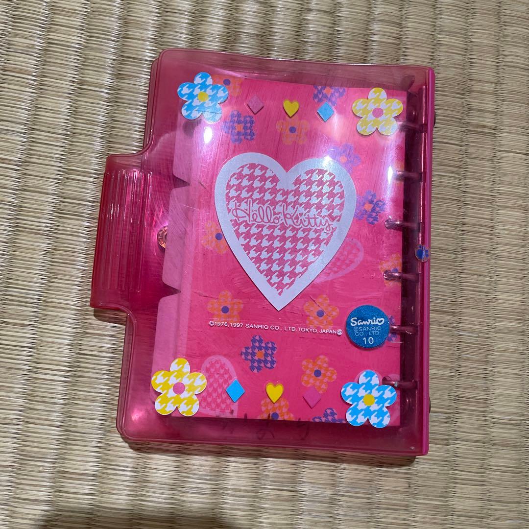 キティ希少　平成レトロ　バインダー　手帳　シール帳　ハローキティ　キティちゃん