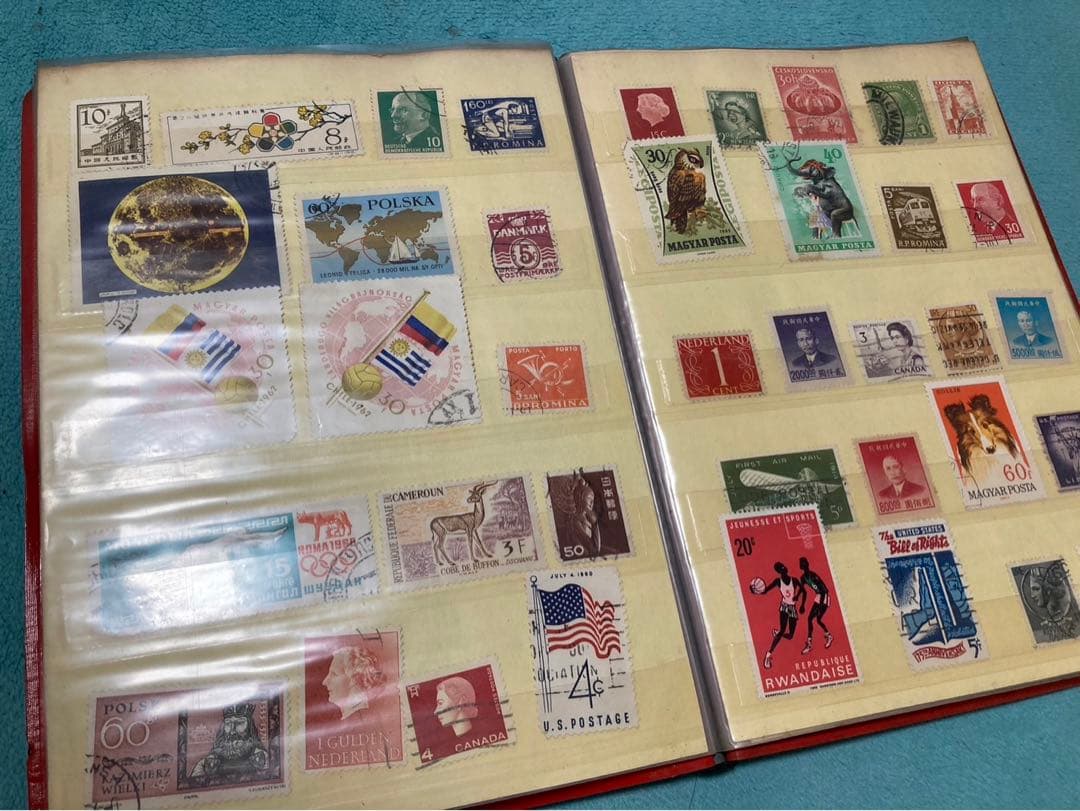 切手　使用済み　昭和　230枚まとめ売り