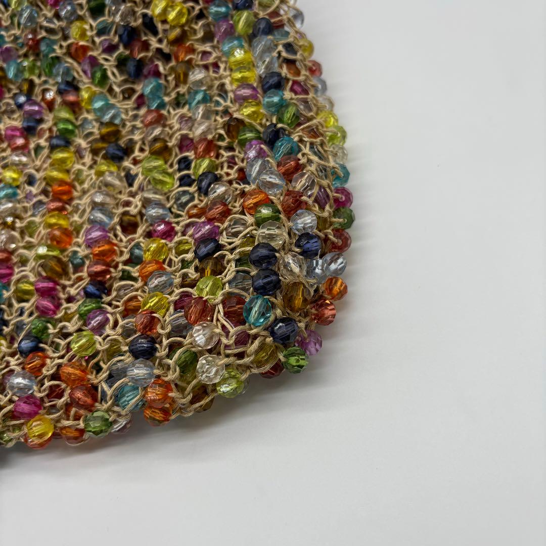 【希少・美品】ANTEPRIMA アンテプリマ ビーズ ハンドバッグ