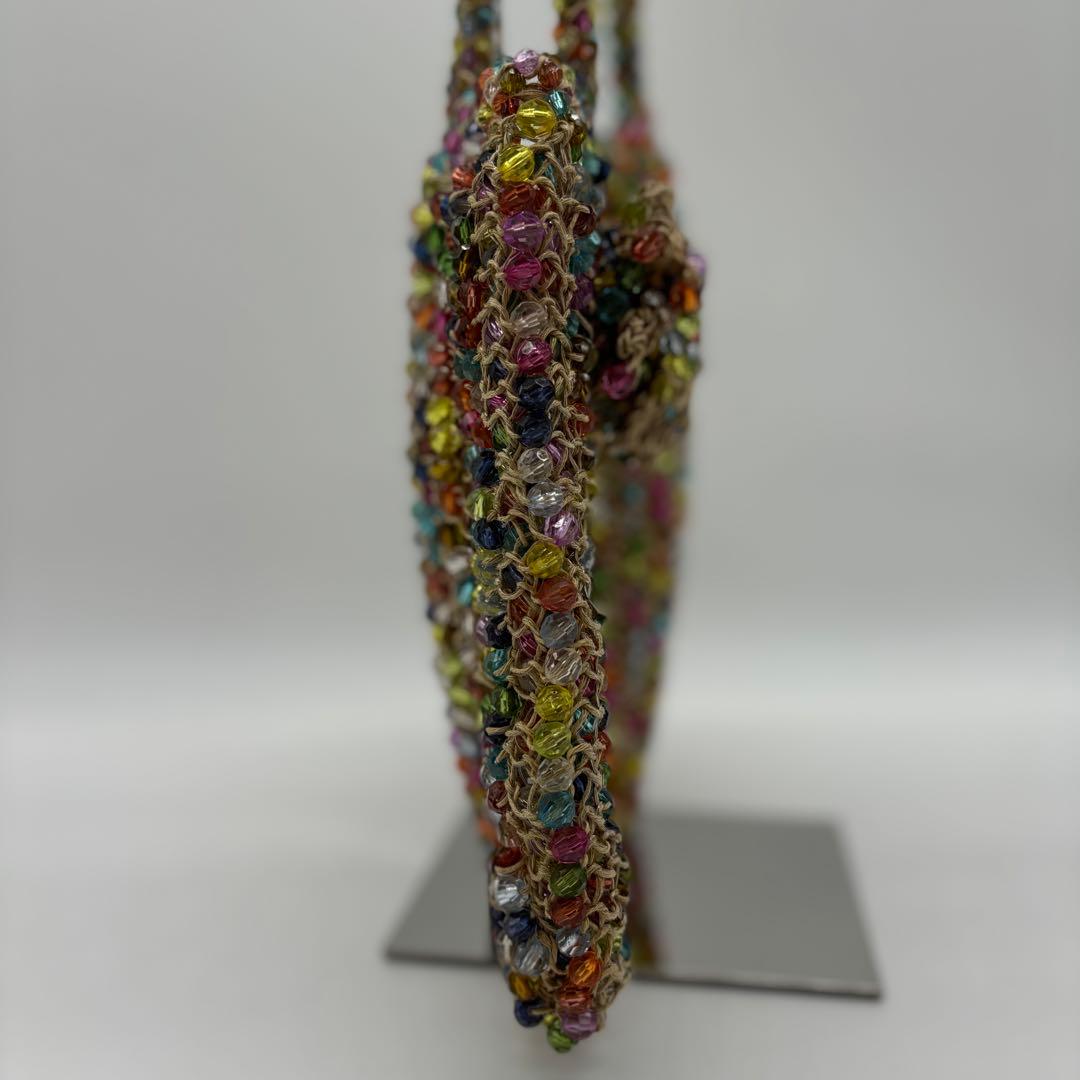 【希少・美品】ANTEPRIMA アンテプリマ ビーズ ハンドバッグ