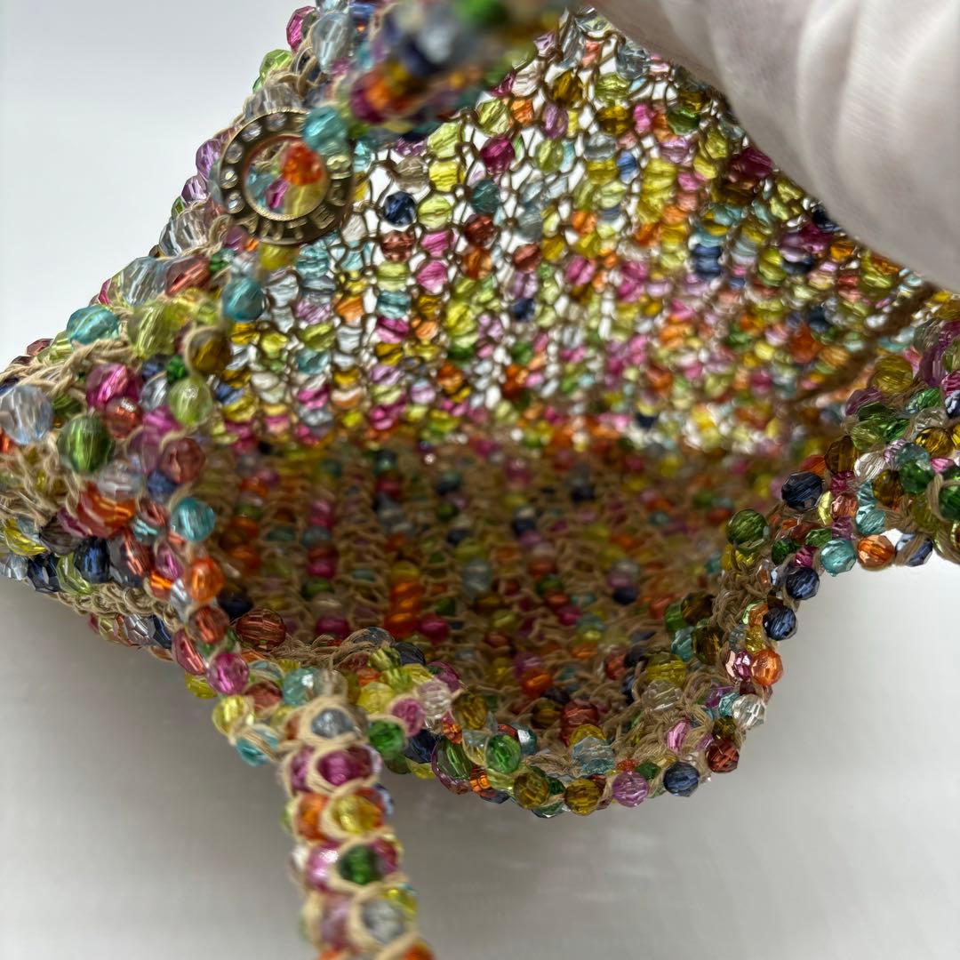 【希少・美品】ANTEPRIMA アンテプリマ ビーズ ハンドバッグ