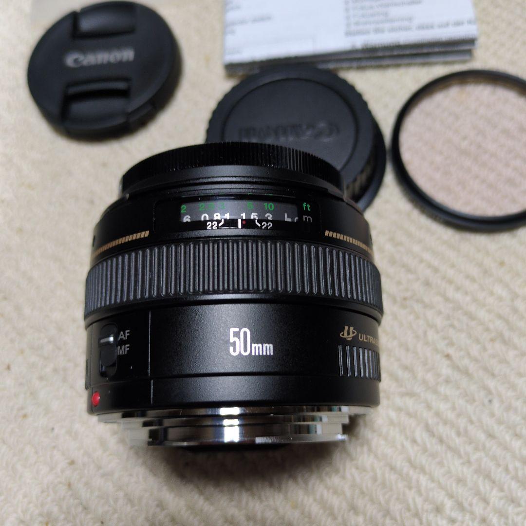 Canon EF50mm F1.4 SM 元箱完備 フード