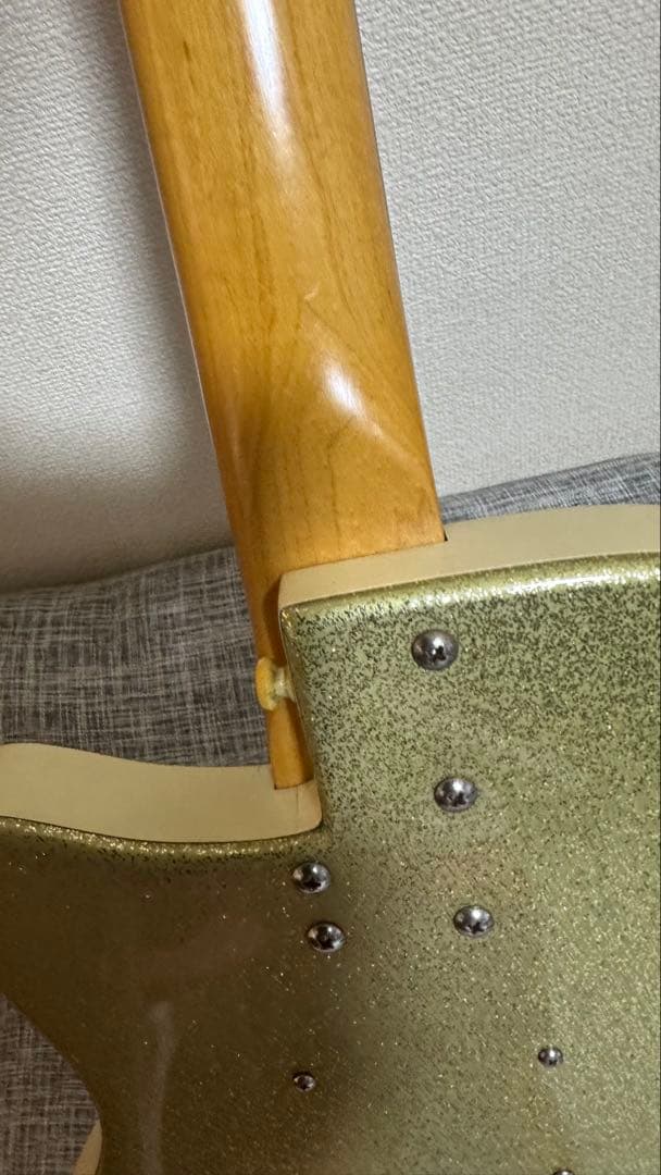 M*a様 DANELECTRO エレキギター ゴールド