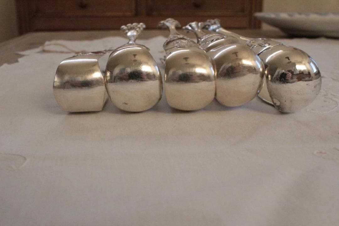 【A】シルバーコーティングのトング/野獣の足・フランスアンティーク