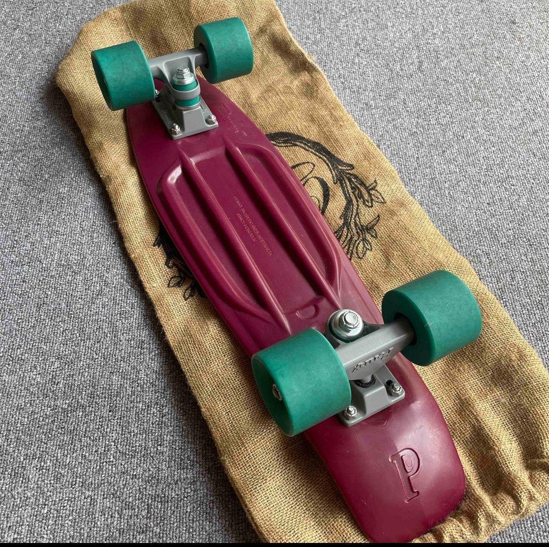 ☆美品☆激レア☆ Penny スケートボード ペニー オーガニック 麻バッグ付き