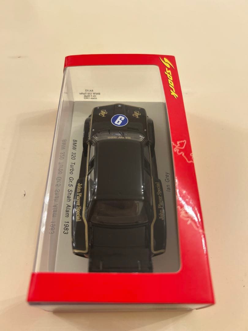 ミニカー BMW 320 Turbo Ian Grey 1/43 SPARK MODEL