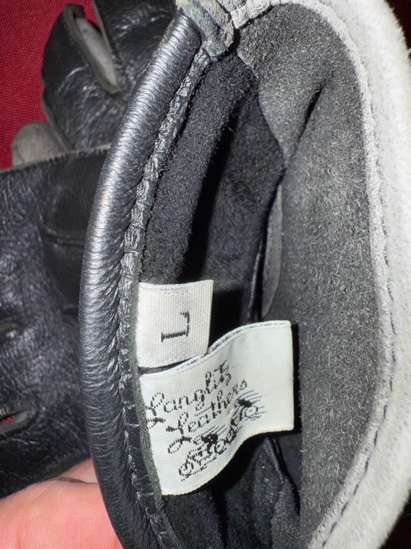 ラングリッツ　langlitz グローブ　L レザーグローブ