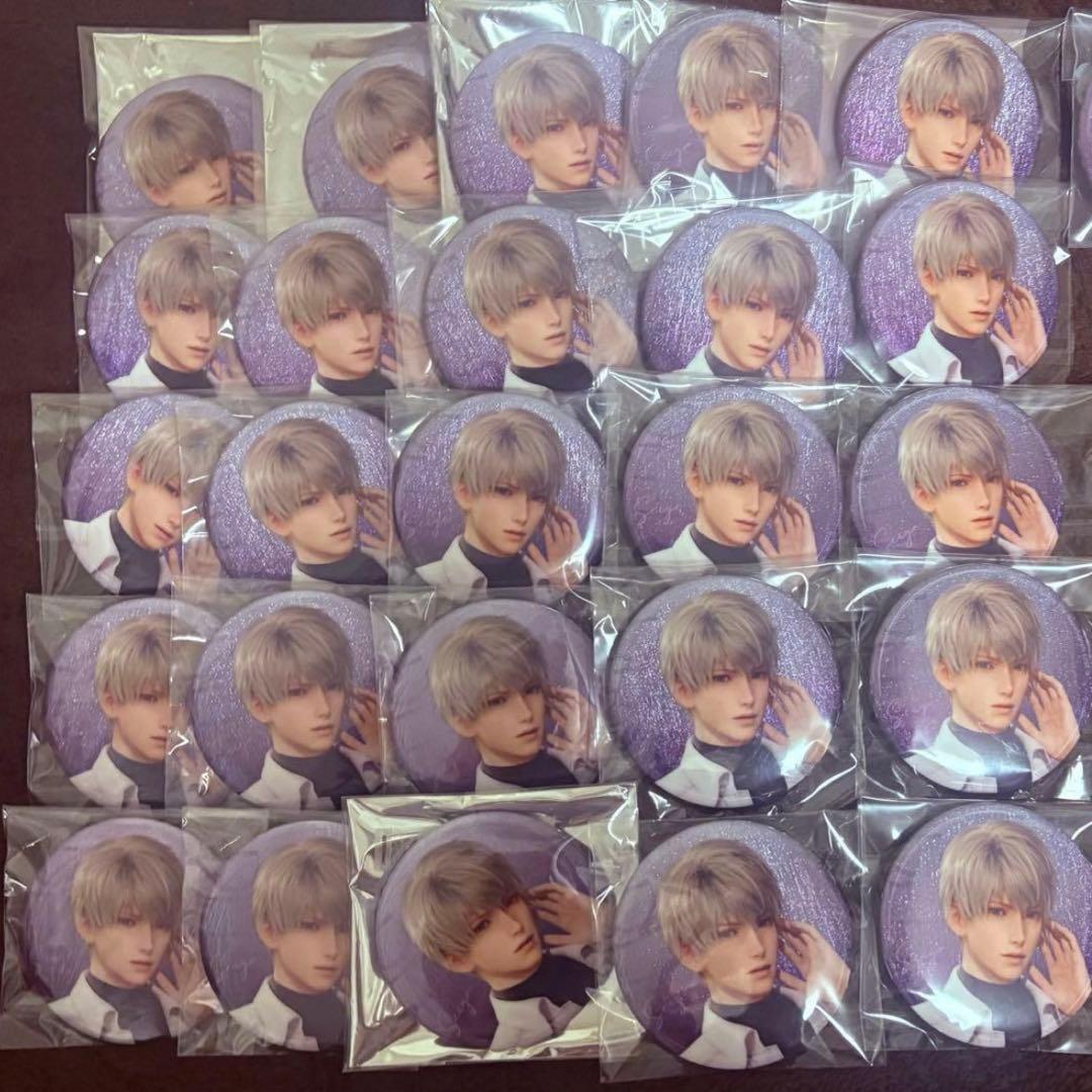 恋と深空 セイヤ スイパラ 限定 グリッター缶バッチ 25点