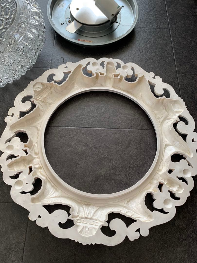 昭和レトロ　松下電工　ナショナル　白熱灯照明器具 天井照明　ガラス　ジャンク