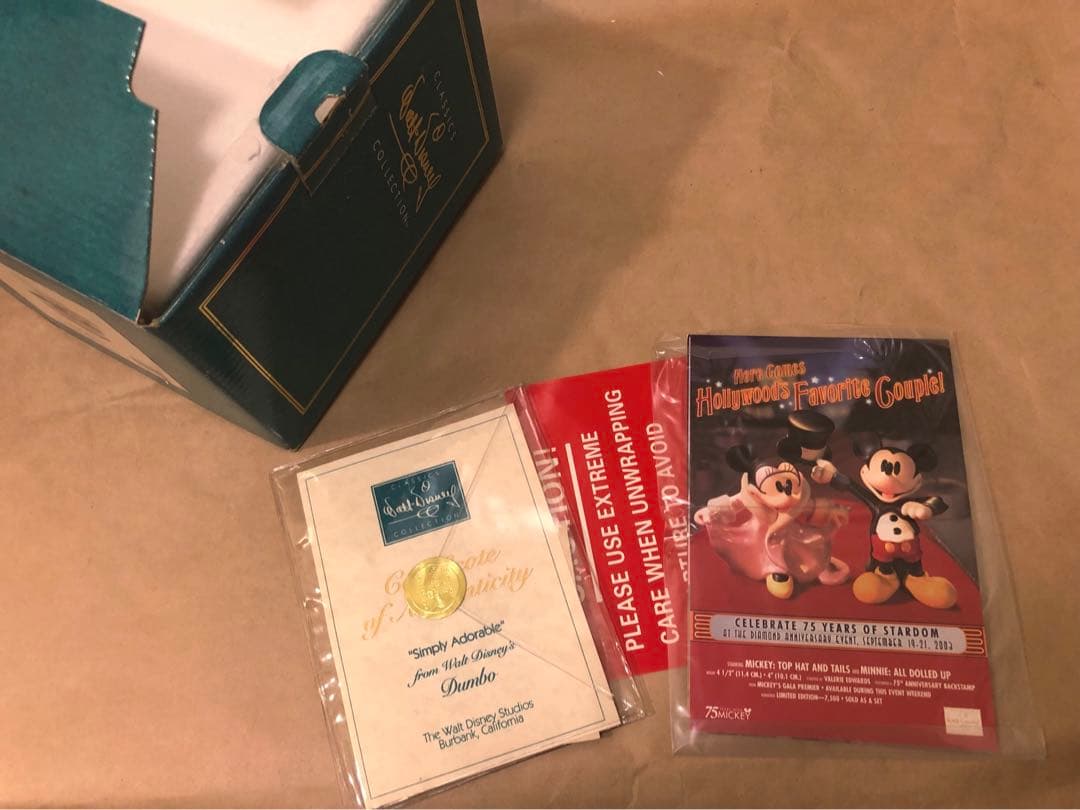 未使用　WDDC ディズニー　ダンボ　フィギュア