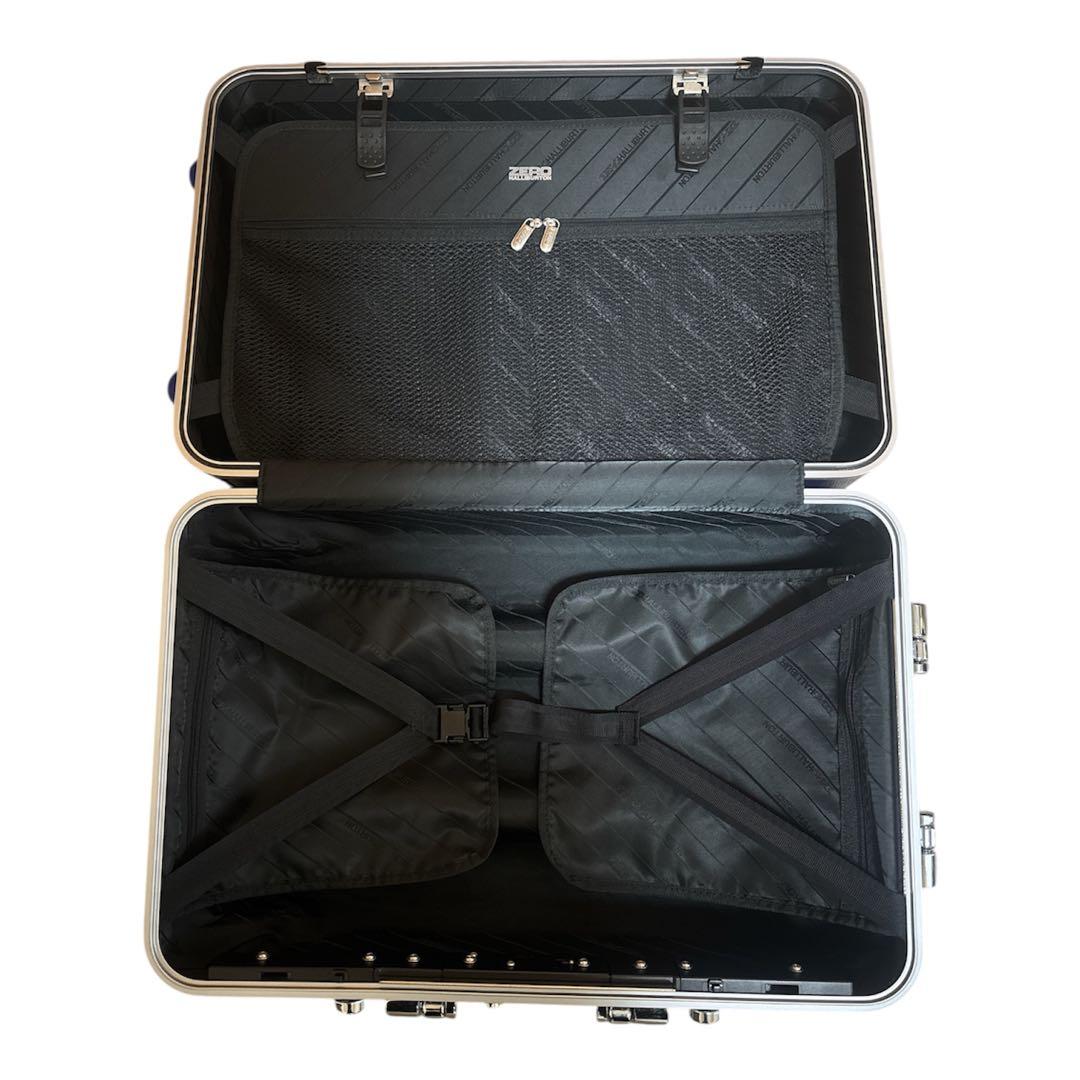 ゼロハリバートン キャリーケース　二輪　青