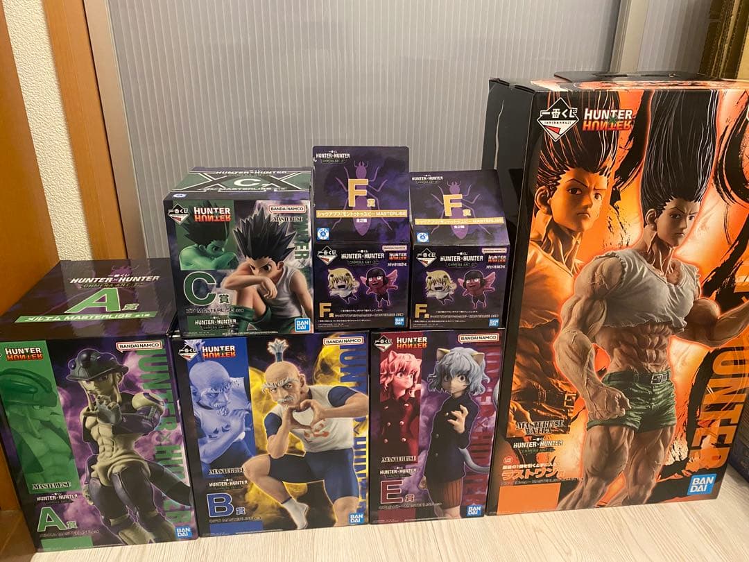 一番くじ HUNTER×HUNTER 上位フィギュアセミコンプリート