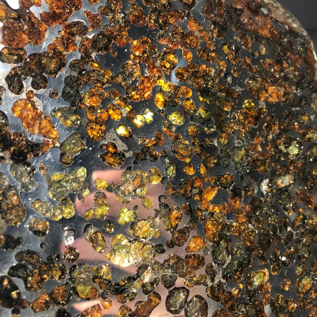 パラサイト隕石 隕石　石鉄隕石　セリコ隕石 美品　重さ約351ｇ