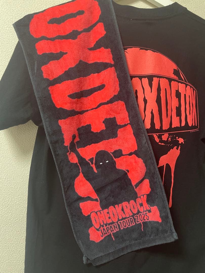 ONE OK ROCK DETOX 2025 Tシャツ タオル ラバーバンド